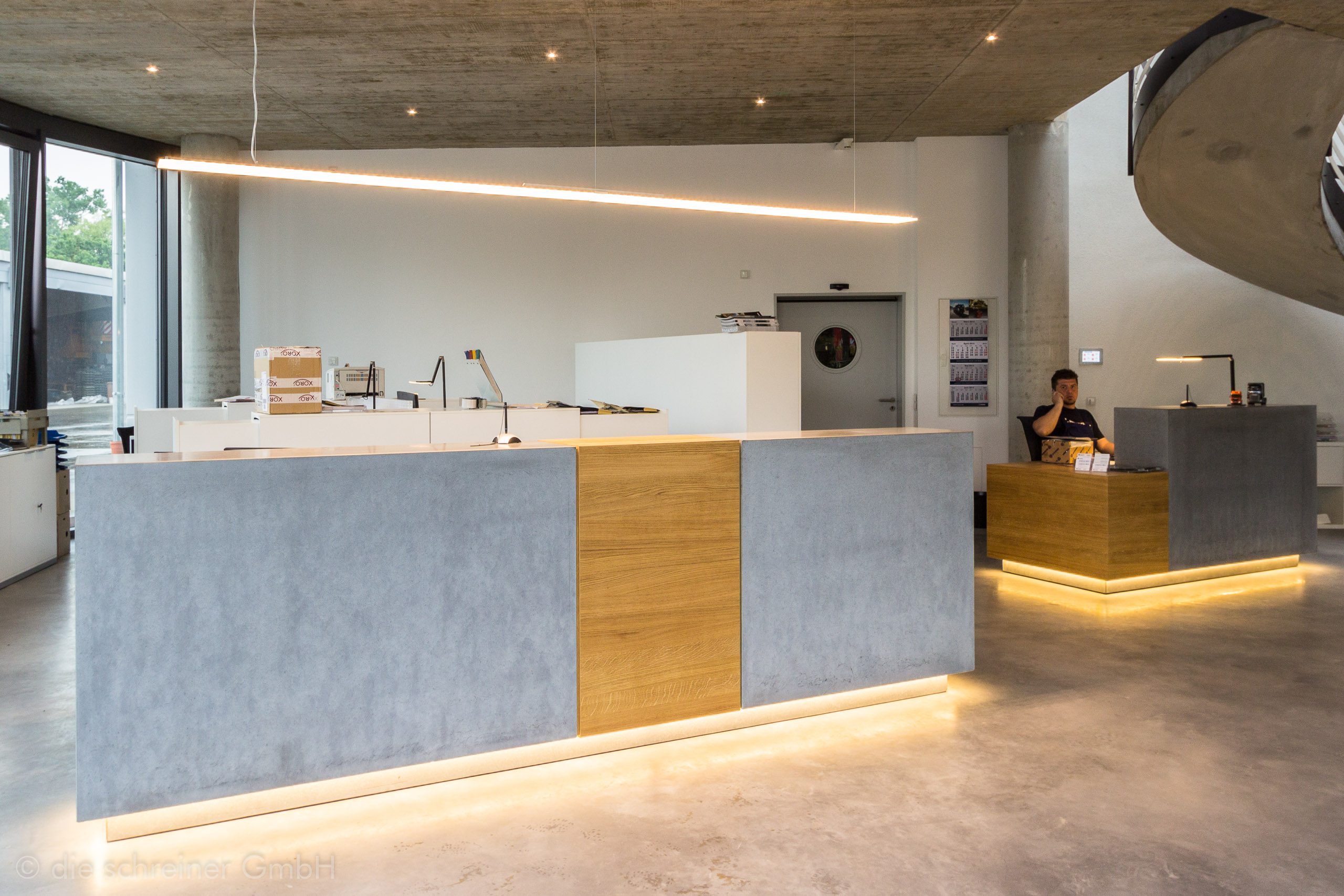 Empfangstheke Fa. Roehm